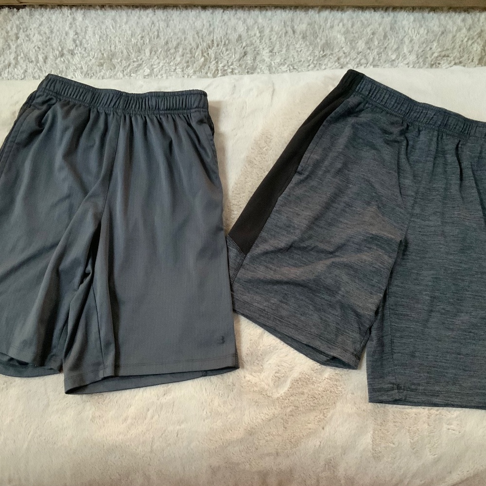 Layer 8 Grey S Athletic Shorts Baggy Active Gym Sporty Pickleball